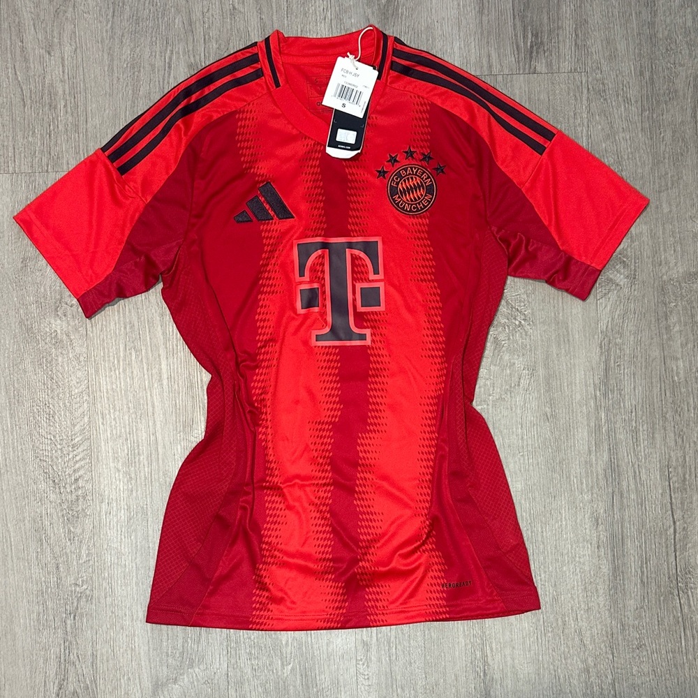 Adidas Kids Red and Black Soccer Jersey